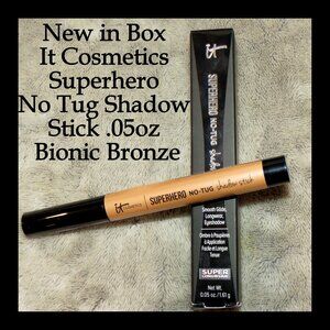 New in Box It Cosmetics Superhero No Tug Shadow Stick .05oz Bionic Bronze